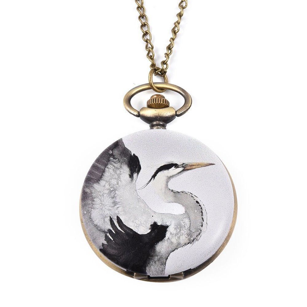 STRADA Crane Pocket Watch